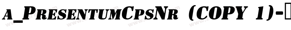 a_PresentumCpsNr (COPY 1)字体转换